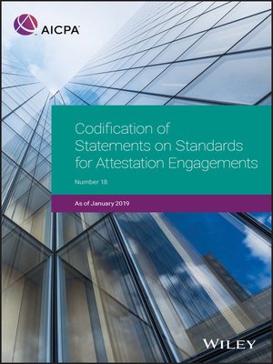 cover image of Codification of Statements on Standards for Attestation Engagements, January 2019